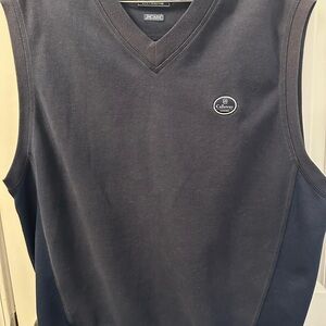 Callaway Navy Blue Sleeveless Sweater Vest